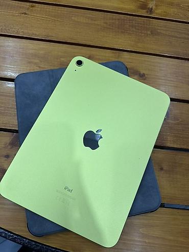 ipad 10 cu nesil: Apple iPad 10th 2022 planşet – sarı rəng. Xüsusiyyətlər: - Tam — 3