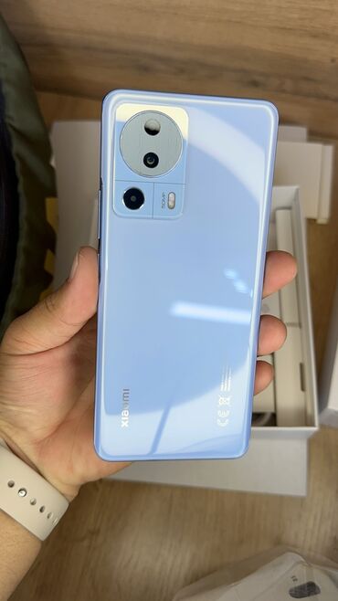 телефон режим 7: Xiaomi, 13 Lite, Б/у, 256 ГБ, цвет - Голубой