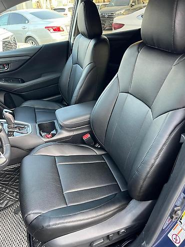 обшивка субару: Чехлы Кожаные, С подушкой, цвет - Черный, Subaru, Новый, Самовывоз — 2