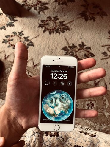 iphone 12 almaq: IPhone 8, 64 GB, Ağ, Barmaq izi