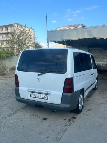 фольксваген поло автомат: Mercedes-Benz Vito 112 CDI miniven - Kuzov: ağ rəng, sürgülü yan