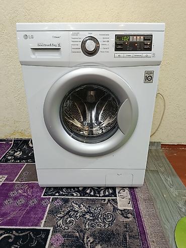 купить айфон 5 с: Продаю стиральные машины в Бишкеке. LG, INWERTER, на 6,5 кг, прямой — 9