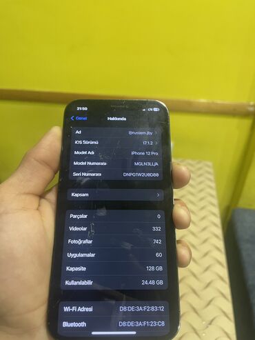 iphone 15 pro max qiymeti irşad: IPhone 12 Pro, 128 GB, Alpine Green