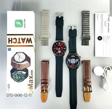 Smart saatlar: Yeni, Smart saat, Nabi, Sensor ekran, rəng - Qara — 9