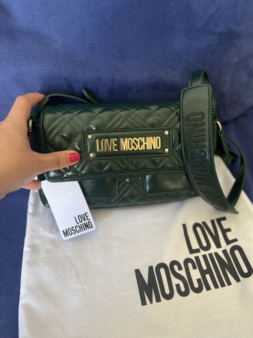 kosmetika çantası: Yeni LoveMoschino новая с биркой и пыльником