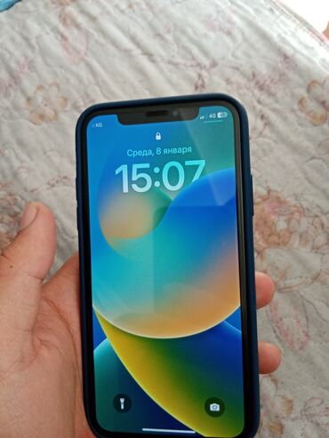 ми 10 с: IPhone X, Колдонулган, 64 ГБ, Кара, Коргоочу айнек, Каптама, 100 %