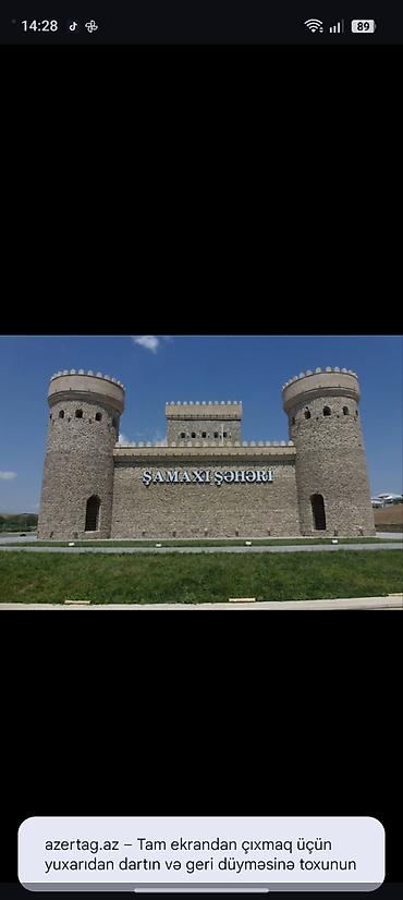 Kirayə evlər: Şamaxı rayonunda həyət evi kirayə verilir. Ünvan və mühit: - Şamaxı — 1