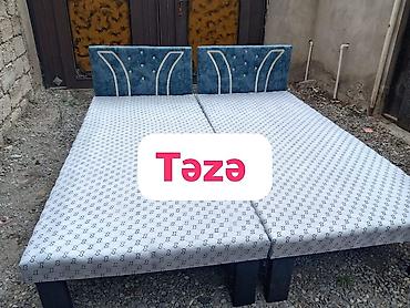 Bağ və bostan üçün digər məhsullar: Təzə çarpayılar. 1 nəfərlik çarpayılar 60 manat. 2 nəfərlik taxt 110 — 1