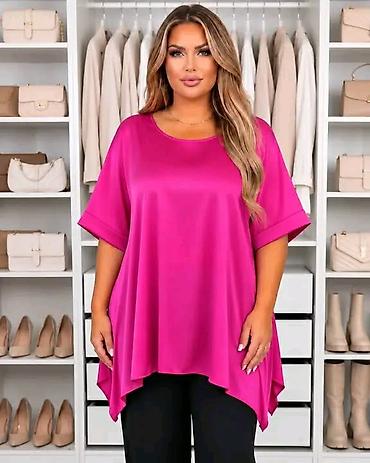 4xl: Satenske tunike za punije
VELIKE VELICINE 2XL 3XL 4XL 5XL 6XL 7XL 8XL — 4