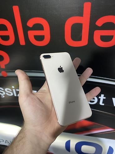 iphone 8plus: IPhone 8 Plus, 64 GB, Qızılı, Simsiz şarj — 1