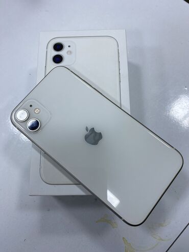 iphone 11 azn: IPhone 11, 64 GB, Ağ