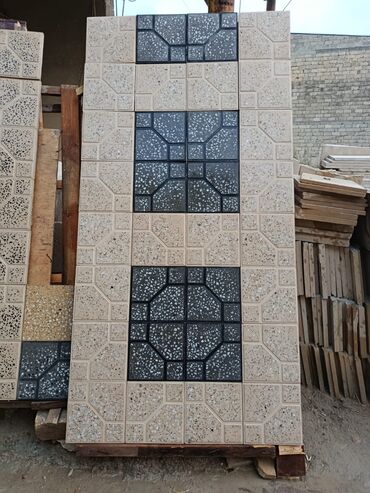 Beton plitələr: Məhsul: Beton mozaik səki/daş döşəmə plitələri Təsvir: - Açıq bej — 1