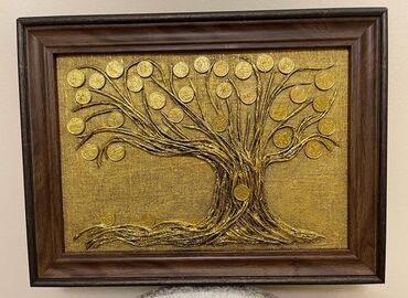 Şəkillər, tablolar: Картина «Денежное дерево »💰💵 Ручная работа денежки настоящее! — 7