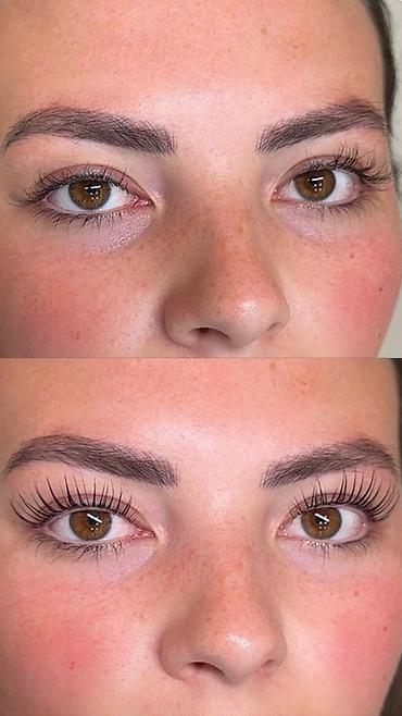 смас лифтинг: Ламинирование и лифтинг ресниц (Lash Lift) с окрашиванием - Эффект — 3