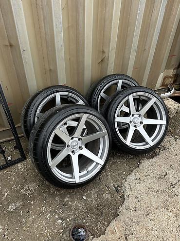 teker 15 lik: İşlənmiş Disk təkər Mercedes-Benz 225 / 40 / R 18, 5 Boltlu — 4