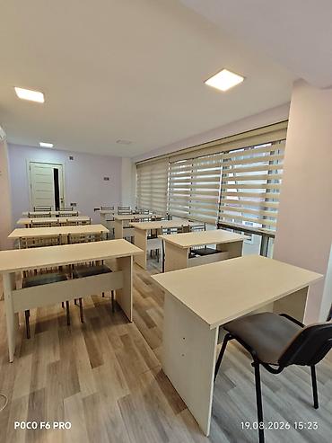 suraxanida: Kurs daxilində dərs otaqları kirayə verilir, ətraflı məlumat üçün — 5