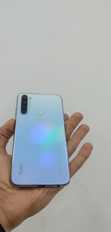 redmi note 8t: Xiaomi Redmi Note 8T, 64 GB, rəng - Göy, 
 Face ID, Barmaq izi
