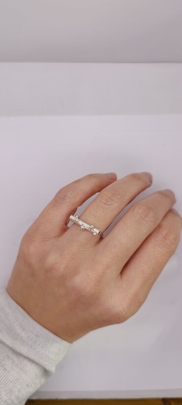 Prstenje: Ženski prsten, Handmade, Materijal: Srebro — 3