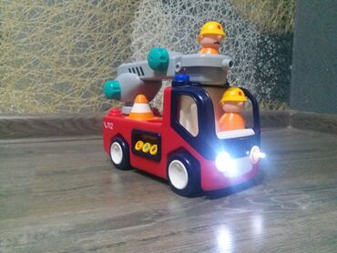 Oyuncaqlar: Uşaq üçün işıqlandırmalı oyuncaq ekskavator/buldozer usaq dunyasi — 28