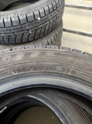 Шины: Шины 165 / 60 / R 15, Зима, Б/у, Комплект, Легковые, Япония, Dunlop — 10