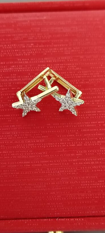 Sırğalar: Sırğa, Sarı qızıl, 585 Əyar — 3