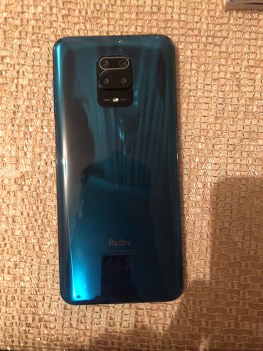 irşad telecom telefonlar: Xiaomi Redmi Note 9S, 128 GB, rəng - Göy, 
 Sensor, Barmaq izi, Simsiz şarj