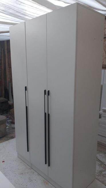 Шкафы для одежды: Шкаф для одежды, Новый, Прямой, ЛДСП — 19