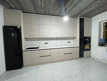 silver kitchen: Кухонный набор на заказ, МДФ, По договорённости, Дизайн, проект — 7