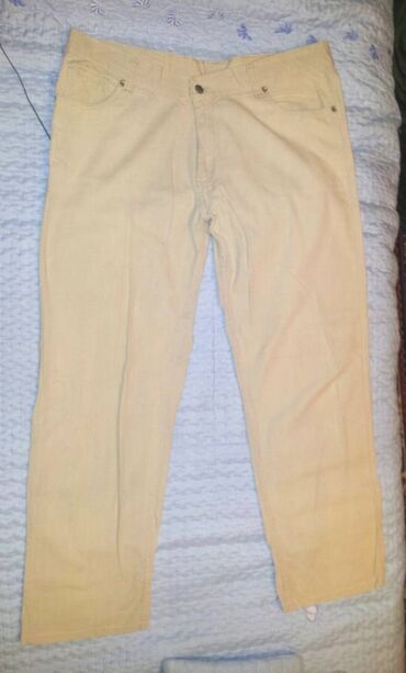 muski sorcevi new yorker: Trousers, L (EU 52), Classic, color - Beige