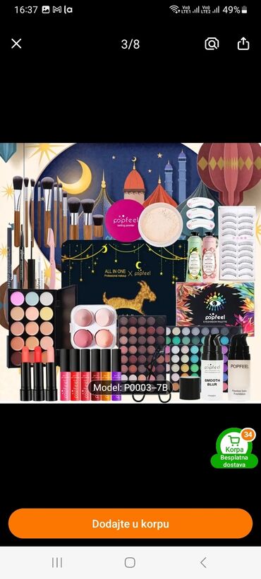 Šminka: Ovaj profesionalni set šminke sadrži širok asortiman proizvoda za — 6