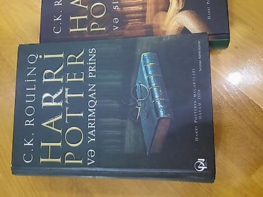 Kitablar və jurnallar: Məhsul: Harri Potter seriyasından 3 Azərbaycan dilində kitab (sərt — 2