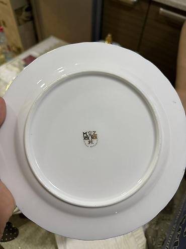 Çay dəstləri və servizlər: Çay dəsti, rəng - Göy, Farfor, 6 nəfərlik — 10