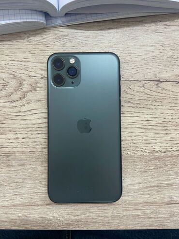 Apple iPhone: IPhone 11 Pro, 64 GB, Barmaq izi, Simsiz şarj, Face ID
