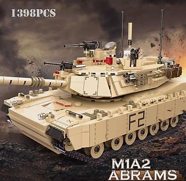 tank konstruktorları: 1389 hissədən ibarət iri həcmli Leqo-kanstruktor tank Abrams.Qiyməti — 8