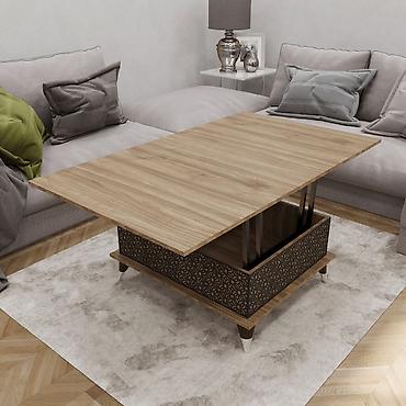 ustolar: Kvadrat masa, Transformer, Təkərsiz, Teksturalı laminat — 1