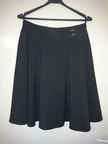 teksas suknje za punije: L (EU 40), Mini, bоја - Crna