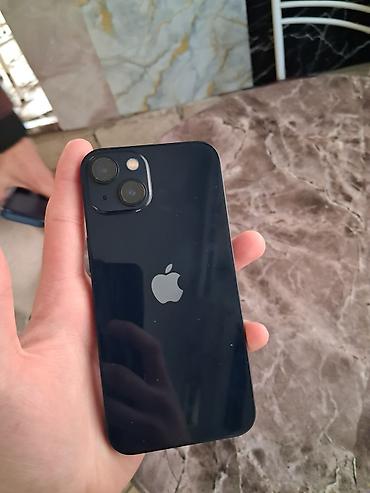 iphone dubai variant: IPhone 13, 128 GB, Midnight, Sənədlərlə, Zəmanət, Simsiz şarj — 1