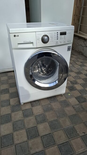 ikinci el ev ewyalari: Paltaryuyan maşın LG, 6 kq, İşlənmiş, Avtomat, Qurutma var, Ödənişli çatdırılma