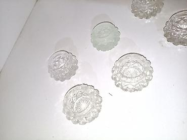 Qab-qacaq və mətbəx ləvazimatları: Crystal duz qabları. Rusiya istehsalı. Keyfiyyətli. 1ədədinin qiyməti — 5