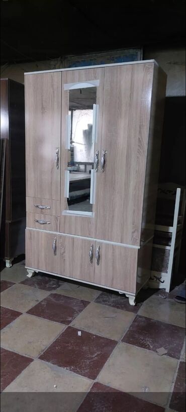 Dolablar: Yeni, Açılan, 3 qapılı Düz dolab, Qarderob, paltar dolabı, Azərbaycan — 21