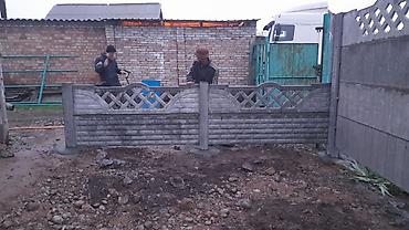 Бетонные еврозаборы: КантЕврозаборы из железобетонных секций - Материал: армированный — 17