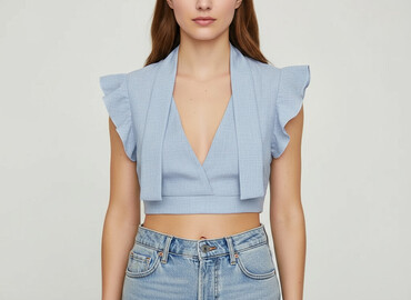 t shirty space: PrettyLittleThing, Топ жіночий, розмір S