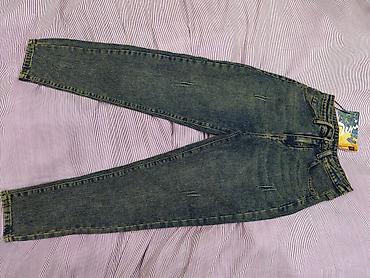yun corab: Kişi üçün denim cins şalvar - Rəng: tünd mavi/indigo yuyulma effekti — 1