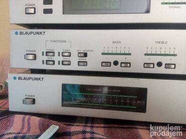 Pojačala i prijemnici: Blaupunkt snagaš, preamp i tjuner s početka '80ih, masivne, kvalitetne — 7