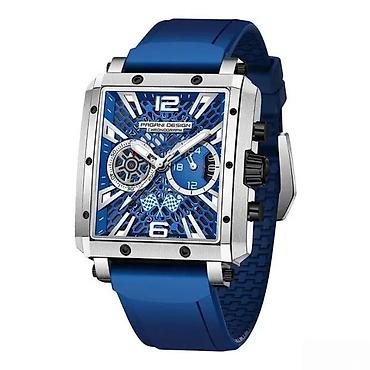Ručni satovi: PAGANI DESIGN PD-1725 - 42mm - Plava Potpuno nov muški sat PAGANI — 8