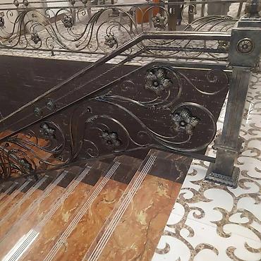 Изготовление перил: Изготовление перил Материал: Кованное железо, Наружные, Бесплатный замер — 106