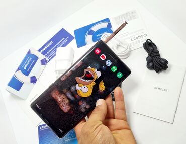 Samsung: Samsung Galaxy Note 9, Б/у, 256 ГБ, цвет - Серый, 2 SIM