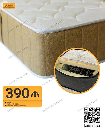 ortopedik məhsullar: Məhsul: La Mini döşəklər • Model 1 – 160×200 sm - Yaylı ortopedik — 2