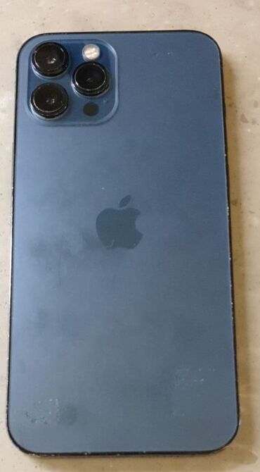 iphonelər: IPhone 12, Blue Titanium, Barmaq izi, Face ID