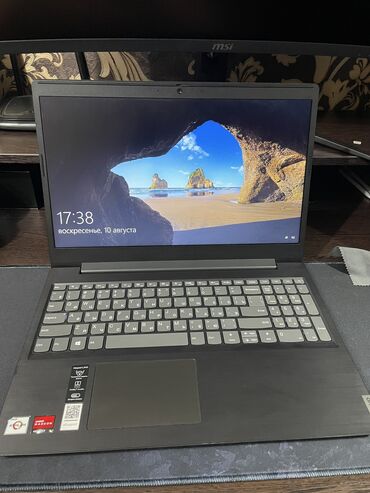 ноутбуки на прокат: Ноутбук, Lenovo, 4 ГБ ОЭТ, AMD Athlon, 15 ", Колдонулган, Татаал эмес тапшырмалар үчүн, эс тутум HDD